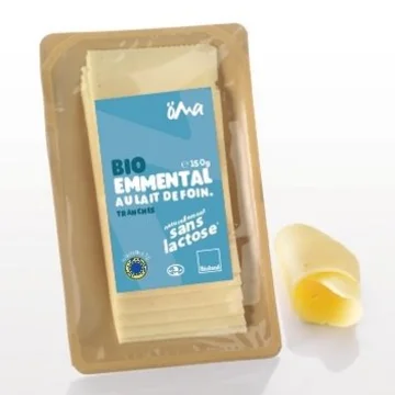 Emmental fruité bio tranche