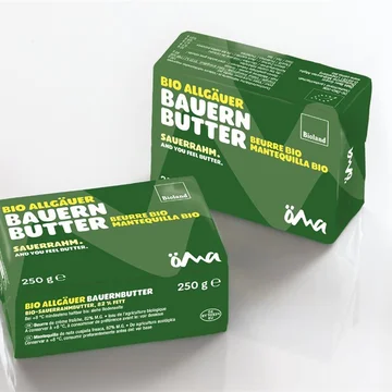 Beurre bio - crème maturée 250g 