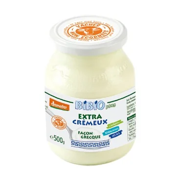 BIBIOplus Extra Crémeux 10% Demeter - lait fermenté bio 
