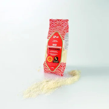 Parmigiano Reggiano bio DOP râpé 80g
