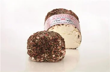 ÖMA FROMAGE DE CHEVRE FRAIS AUX HERBES ET AU POIVRE BIOLAND 800G