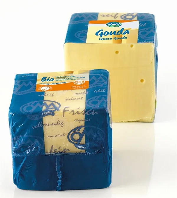 Fromage bio pâte mi-dure Gouda pain de 2.5kg