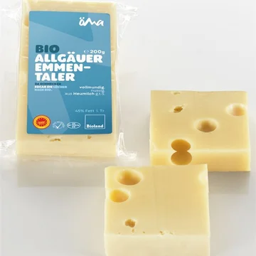 Emmental lait de foin bio AOP  