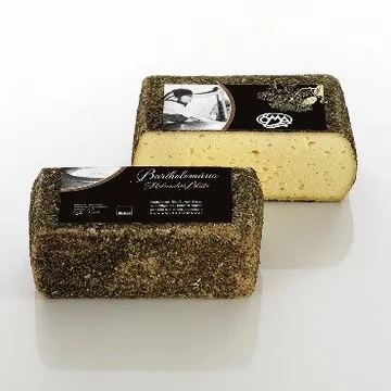 Fromage bio pâte mi-dure Bartholomé aux fleurs de sureau bio 