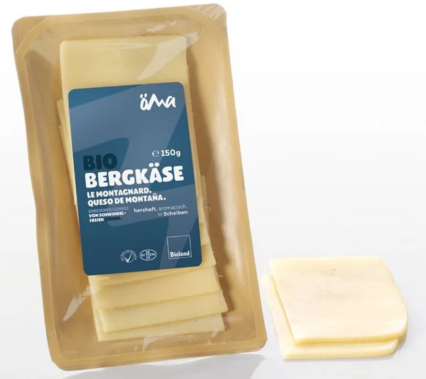 FROMAGE BIO DE MONTAGNE TRANCHE LABELLISÉ BIOLAND